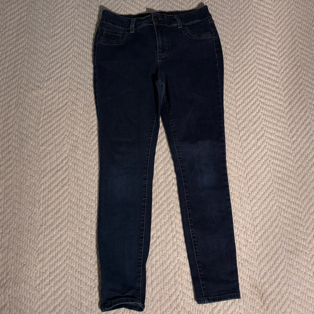 d. jeans Women's Skinny Jeans in Dark Blue-size 6
